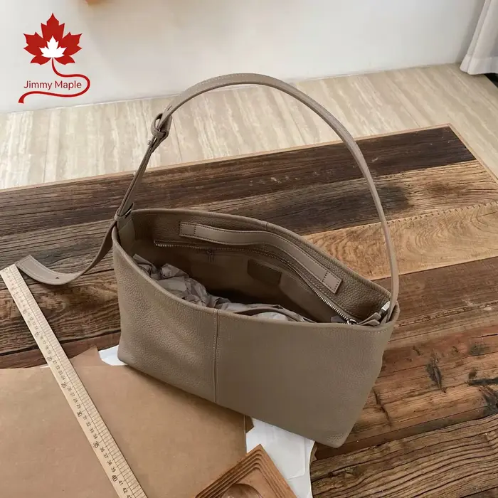 Sac à main décontracté pour femme en cuir de vache véritable souple