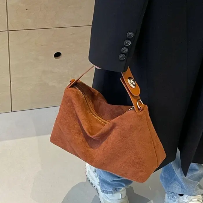Sac à main en Faux daim pour femmes