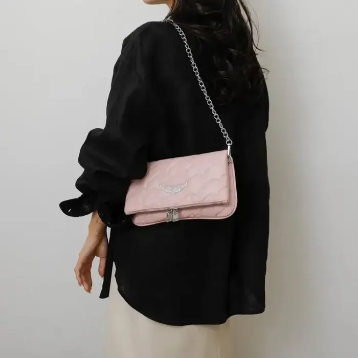 Sac à langer en cuir style vintage : élégant sac à main bandoulière pour femme avec détails de luxe et grand espace de rangement