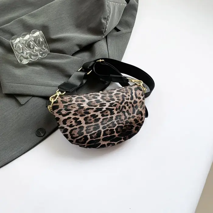 Sac de taille imprimé léopard pour femmes