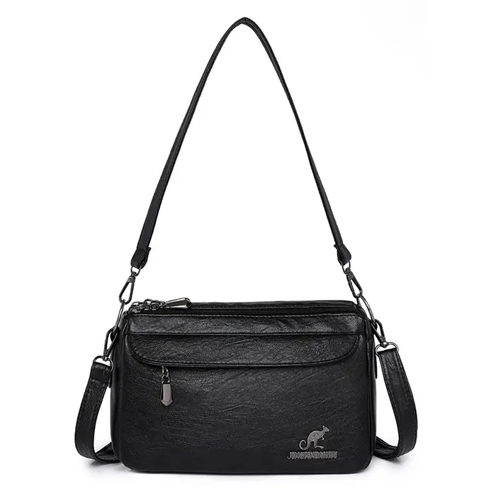 Sac à main en cuir PU pour femme, sac à bandoulière vintage, sacs initiés à la mode, design de luxe,