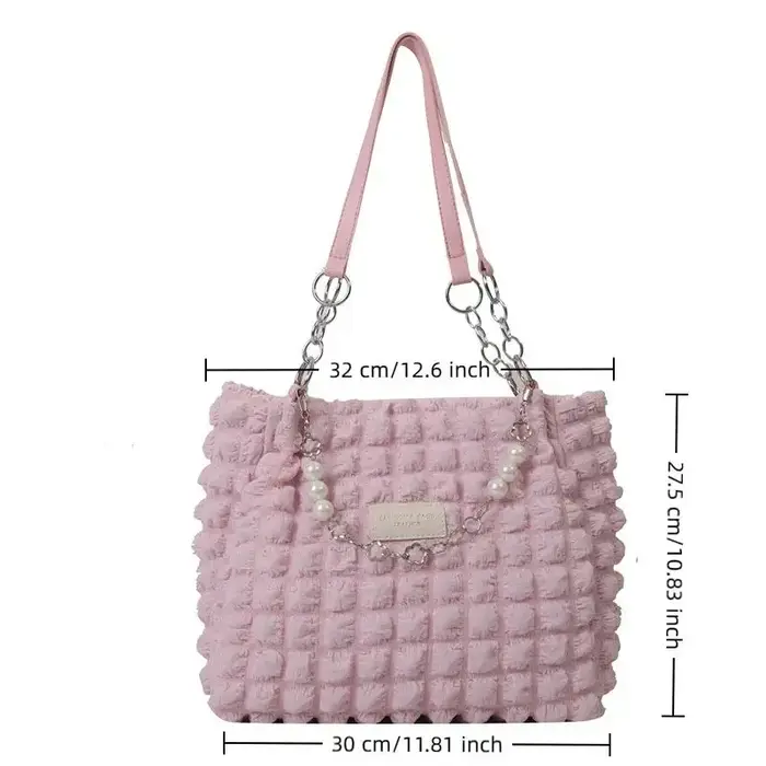 Sac fourre-tout texturé à bulles