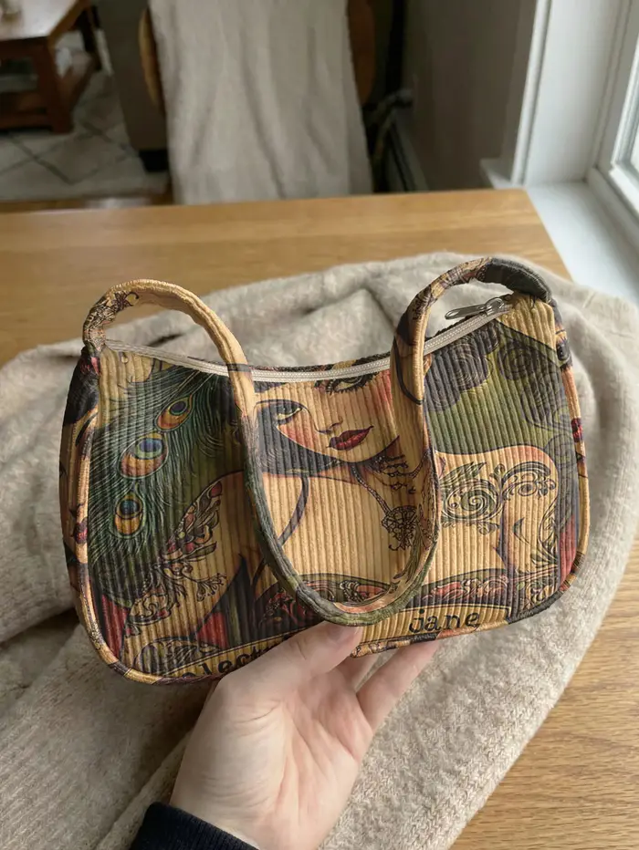 Sac à bandoulière tendance avec imprimé Pin-up Girl vintage