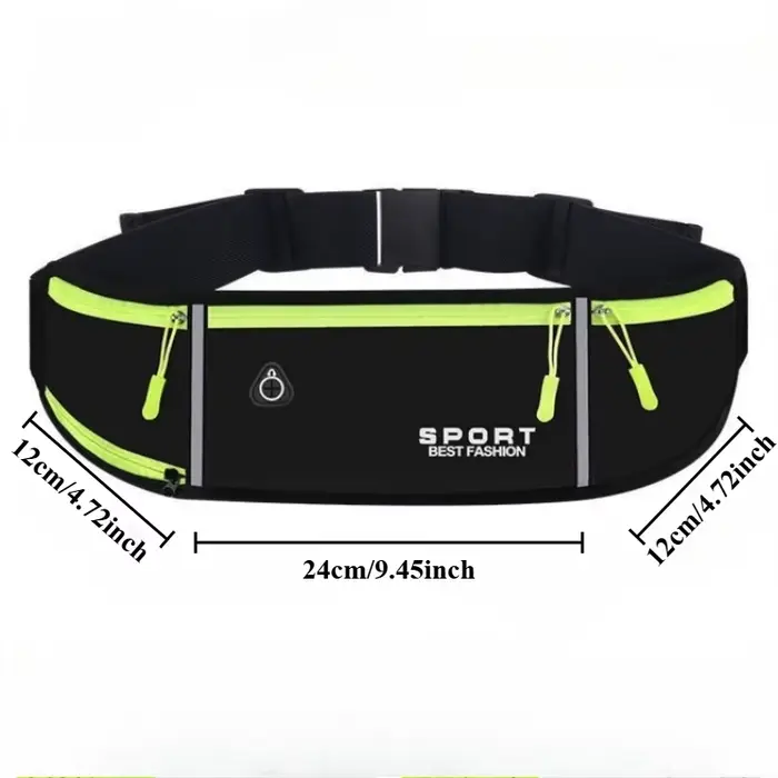 Sac banane imperméable pour femmes et hommes
