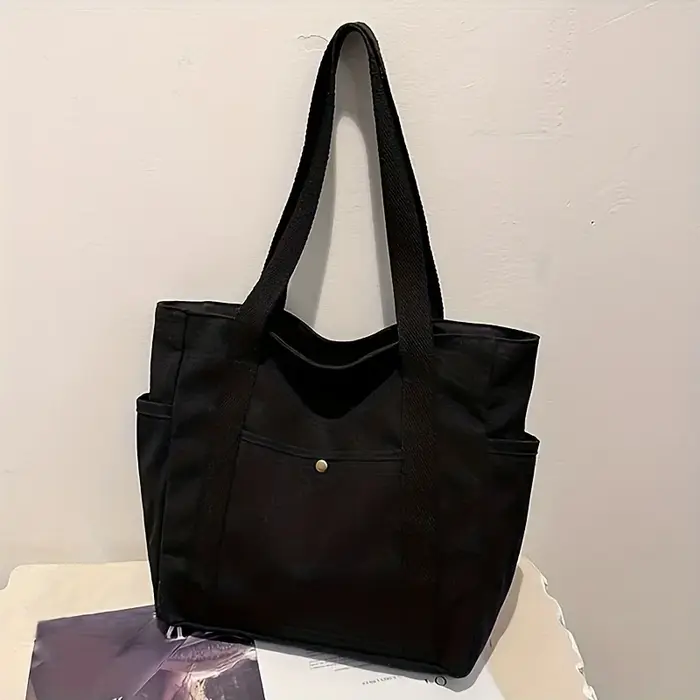 Grand sac fourre-tout avec fermeture éclair - Sac de transport en nylon