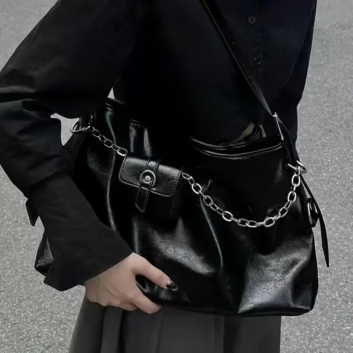 Sacs à bandoulière de luxe noirs pour femmes