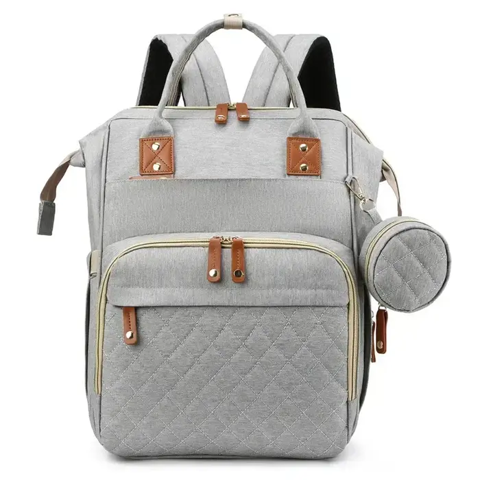 Sac à dos pour maman avec berceau pliable, matelas souple, sacs multifonctionnels pour maman, sacs d