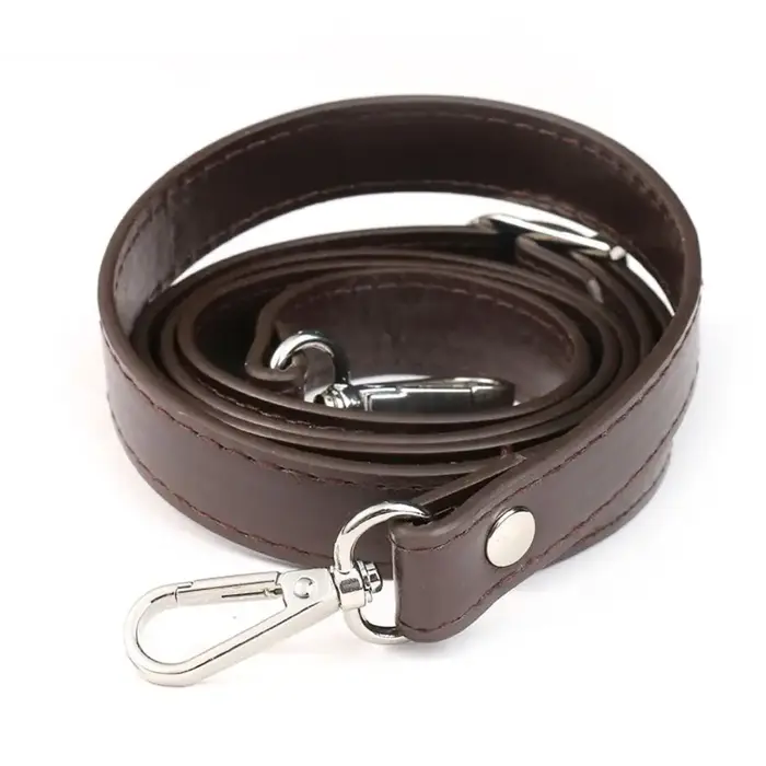 Sangle de sac en cuir réglable pour femme