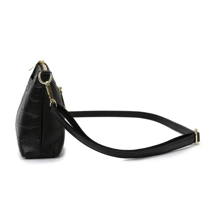 Sac messager 100% cuir véritable pour femme