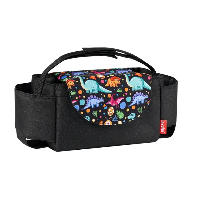 Sac à couches Insular pour bébé, sac isotherme portable pour biberon, sac de rangement de grande cap