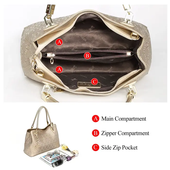 FOXER marque femmes peau de vache sac à bandoulière femme fendu en cuir sac à main mode dame fourre-