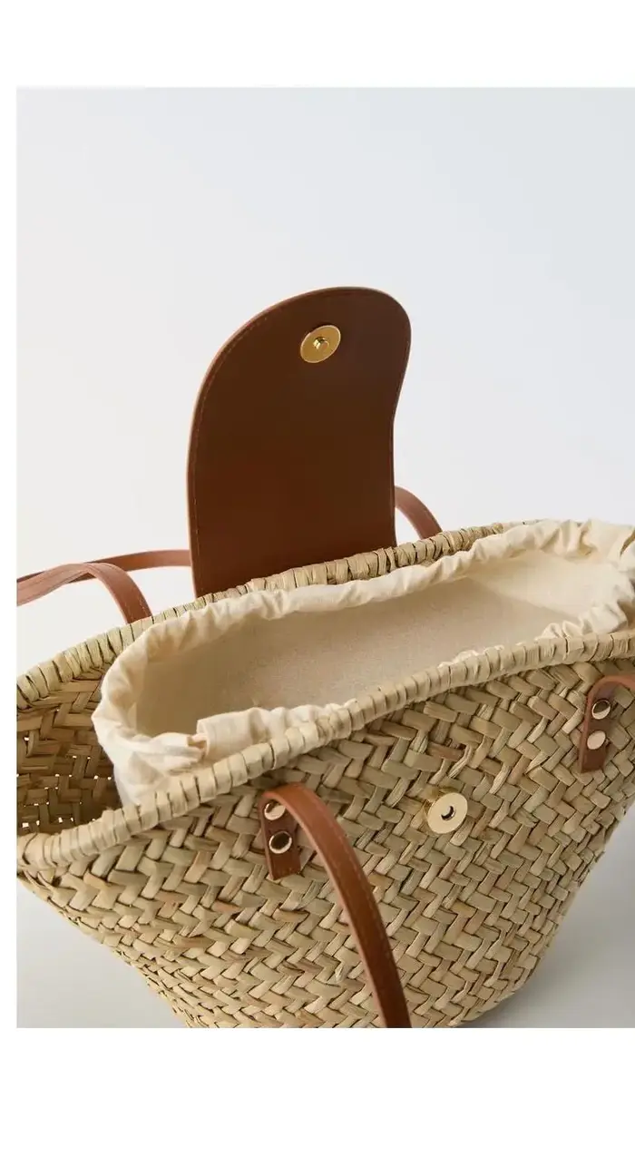Impression gratuite nouveaux sacs de paille naturelle