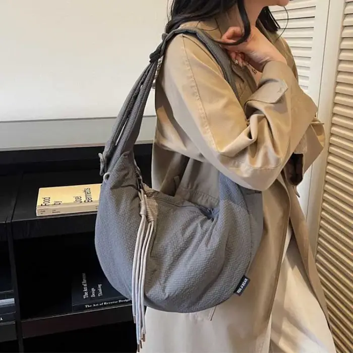 Sacs Hobo à Texture confortable et polyvalente pour femmes