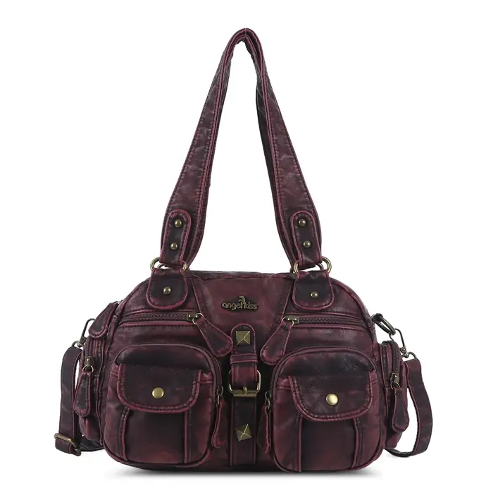 Sac vintage pour femme, petit sac à main, sacoche à poignée supérieure, sac à bandoulière en PU, sac