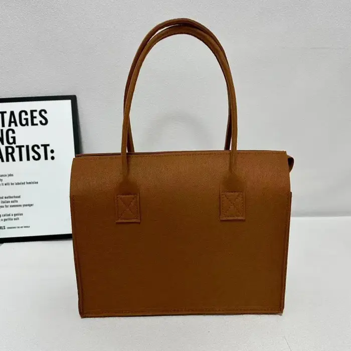 Sac en feutre, petit sac fourre-tout