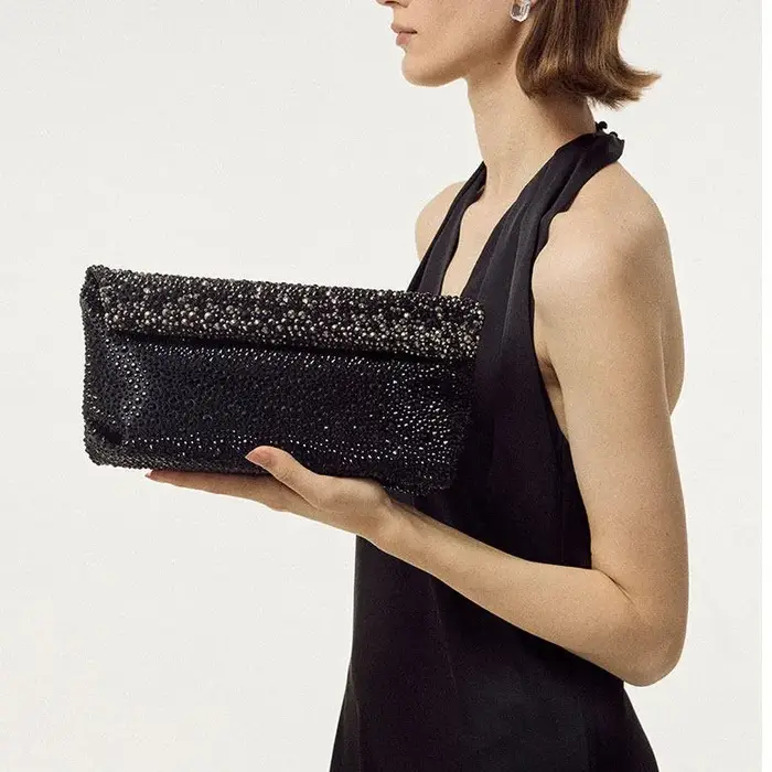 Sac de soirée à diamants scintillants pour femmes