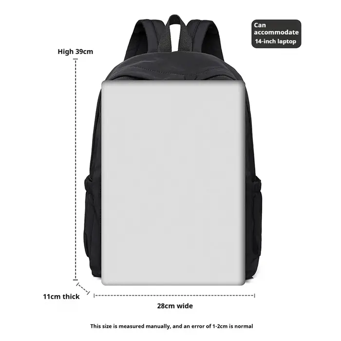 Sac à dos décontracté, sac de voyage