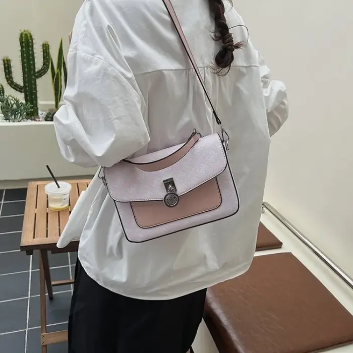 Sac à main vintage pour femme - Design élégant et tendance, polyvalent pour une utilisation à la mai