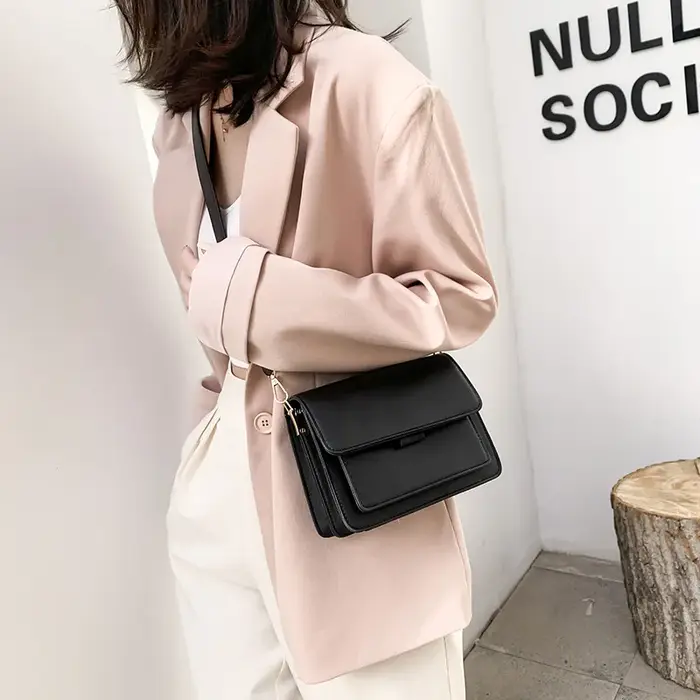 Petit sac à main de luxe en cuir PU pour femmes