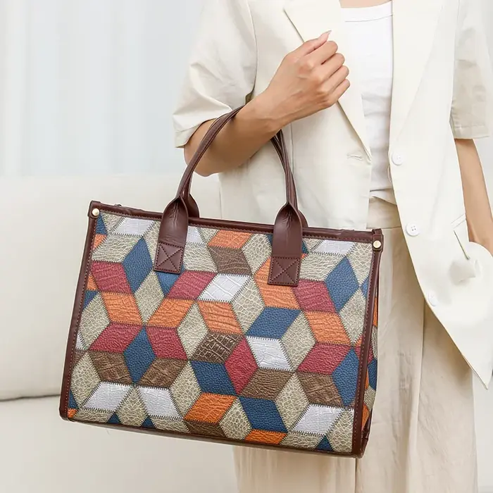 Sacs à Main de Grande Capacité en Cuir Souple pour Femme