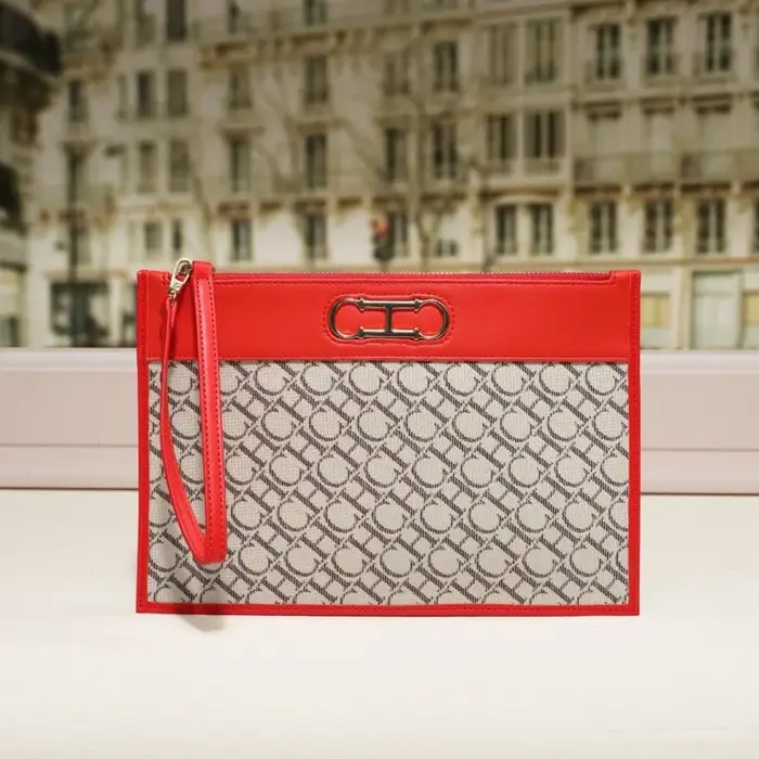 CHCH Style minimaliste pochette pour femme avec lettre Design sac à la mode décontracté et polyvalen