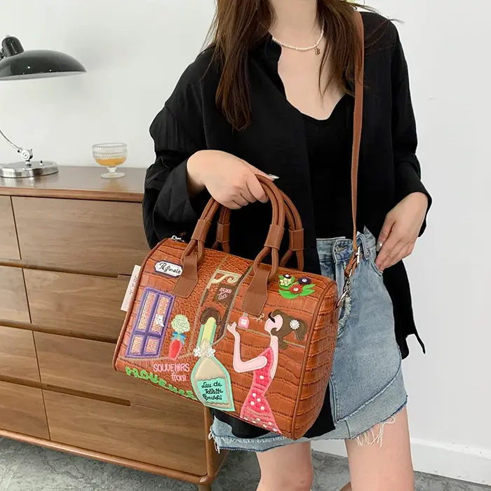 Sacs à main de luxe en cuir PU pour femmes