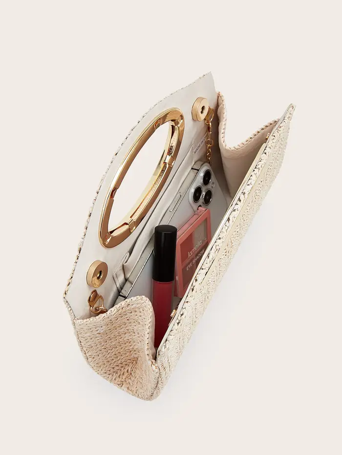 Nouveau sac à main tissé tendance pour femmes