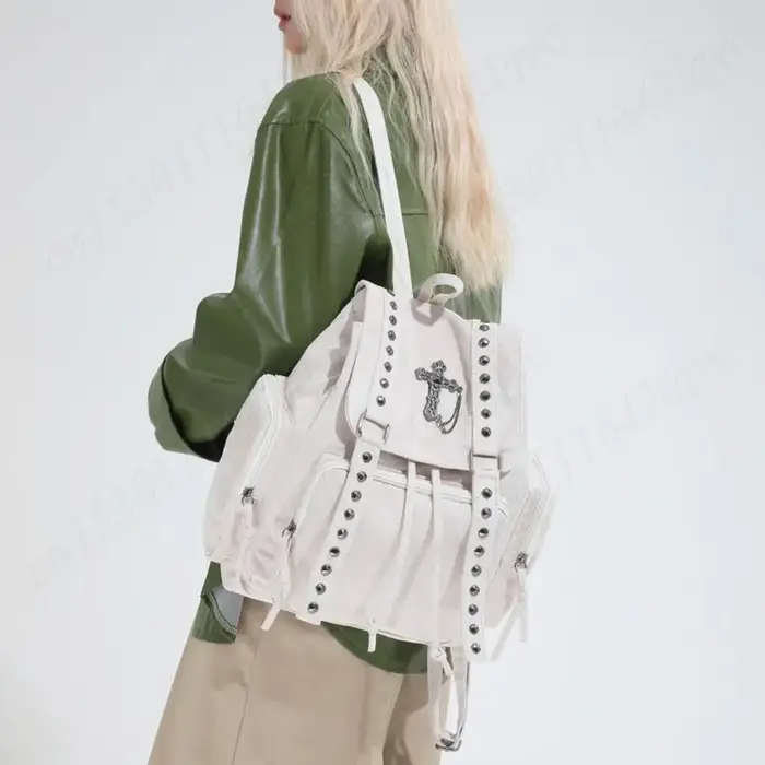 Sac à dos gothique Punk pour femmes