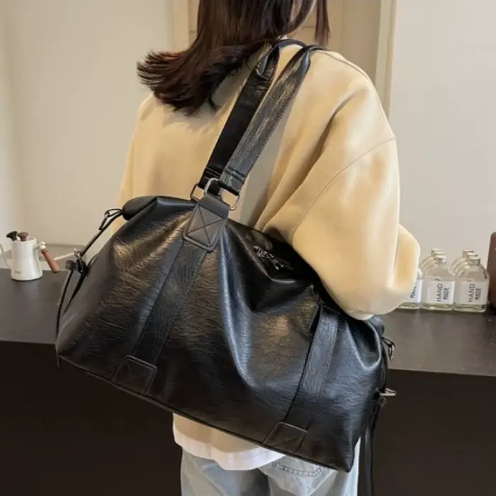 Sac fourre-tout en cuir pour femme