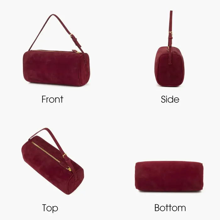 Matna-Petit sac à main en cuir suédé
