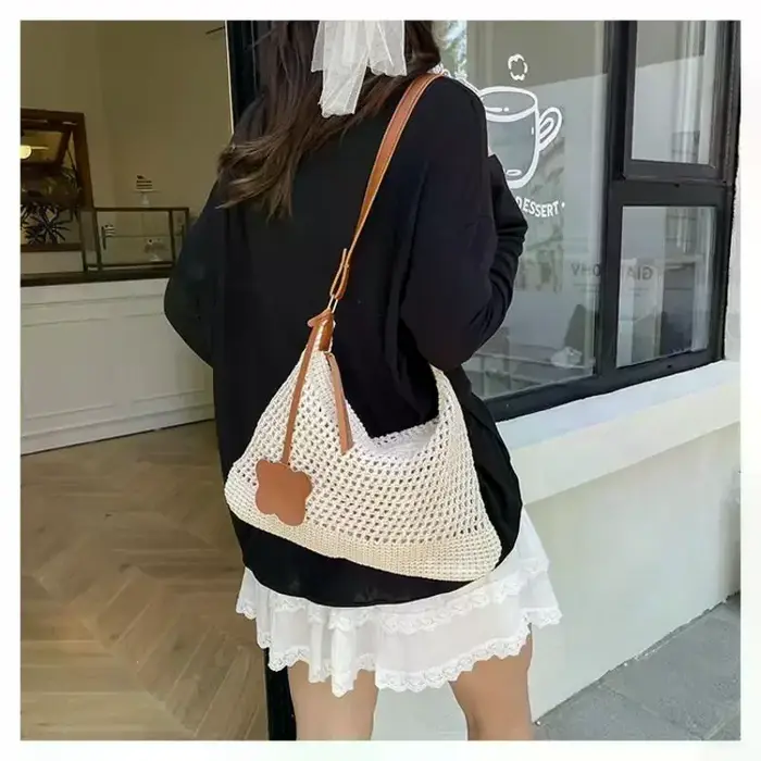 Sac de voyage tissé à la main