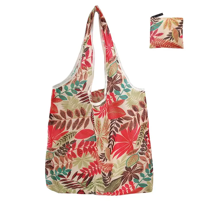 Sac de courses pliable écologique imprimé tendance