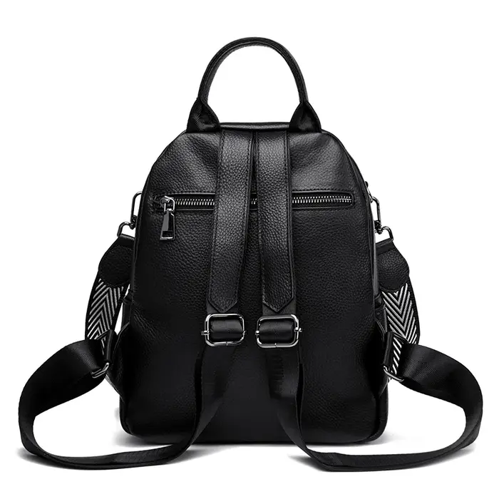 Sac à dos en cuir de vachette tendance
