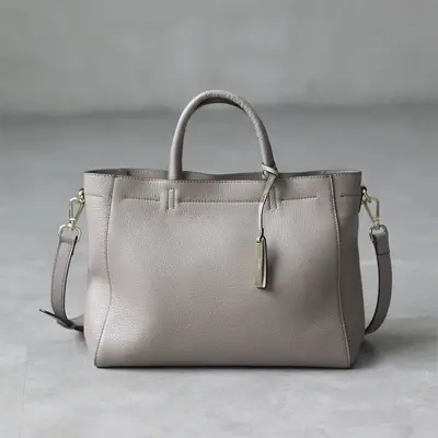 Sac à main de luxe en cuir de vachette véritable pour femme