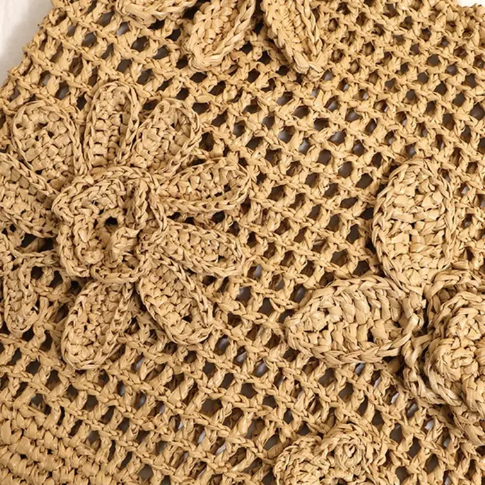 Nouveau Sac de Plage Bohème à Fleurs pour Femme