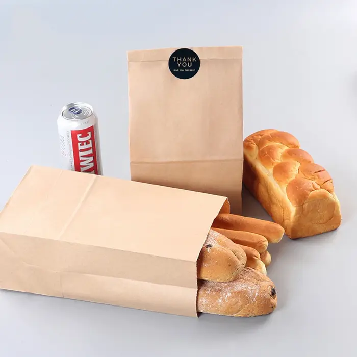 Sac en papier kraft fin