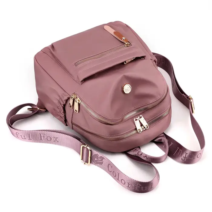 Mode haut de gamme femmes sac à dos grande capacité de livre A4 école sac à dos de haute qualité tissu Durable femme voyage sac à dos sac