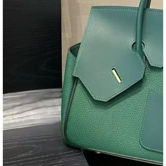 Sac à main de luxe léger pour femme en cuir de vachette première couche, grande capacité, forme irré