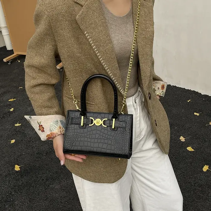 Sac à main classique en cuir Pu pour femmes