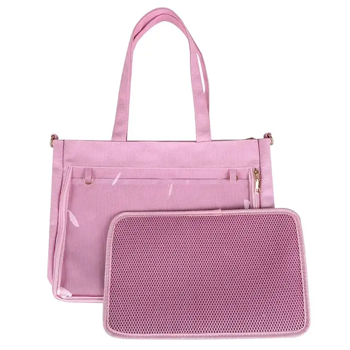 Sac à main japonais transparent pour femmes, grand sac Ita noir avec insert, sacs à main Kawaii pour