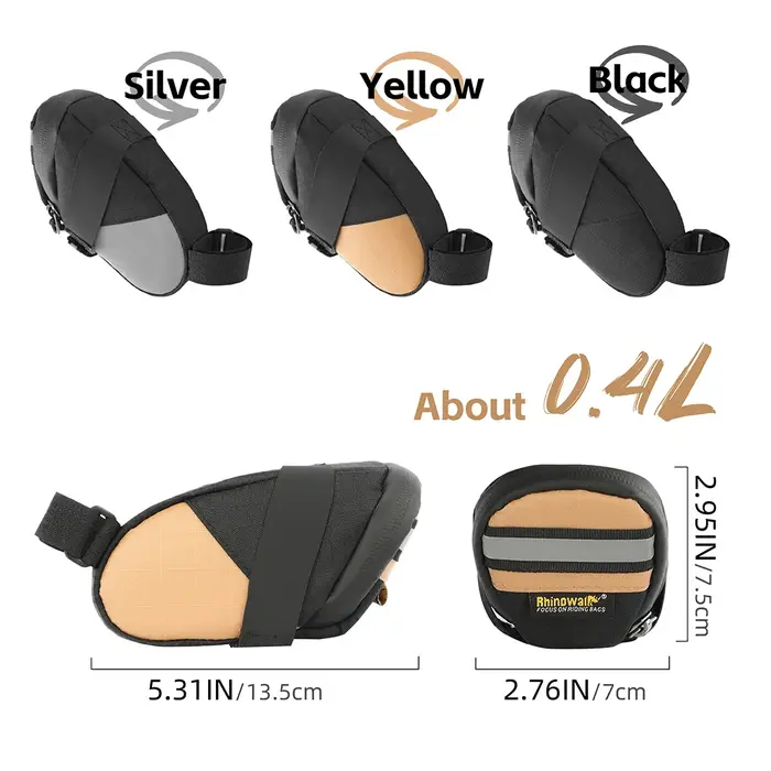 Rhinowalk sac de vélo mini sac de selle de vélo