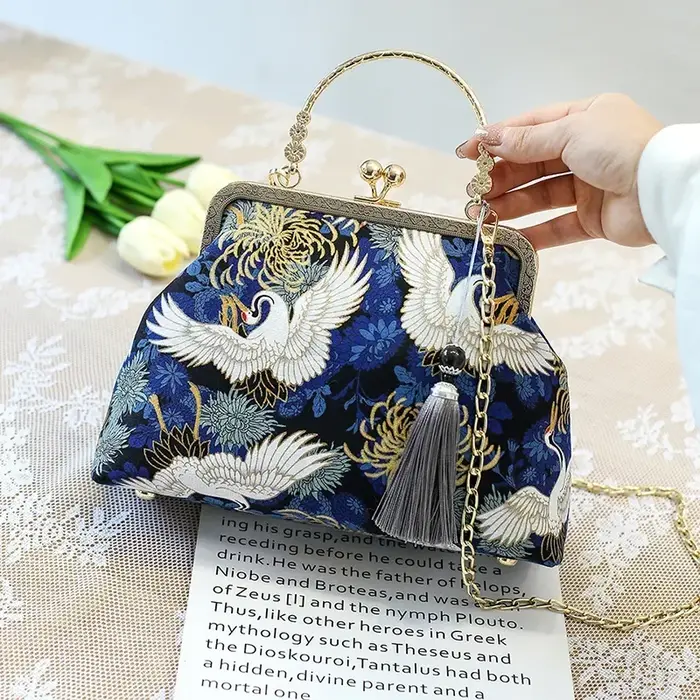 JOWomen-Sac à franges vintage pour femmes