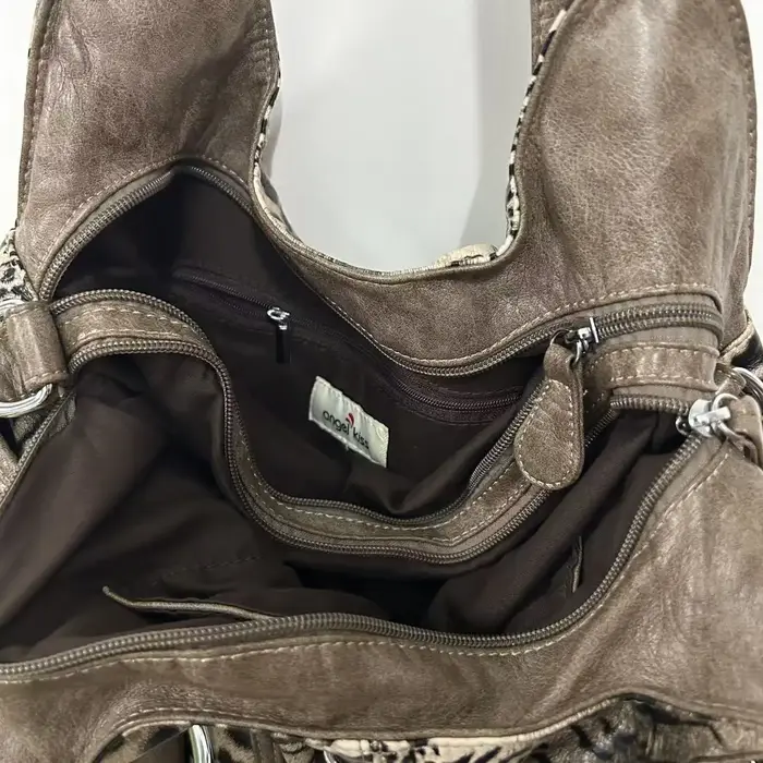 Sac à main polyvalent pour femme, sac à bandoulière léopard, sac à poignée supérieure, sacoche tenda