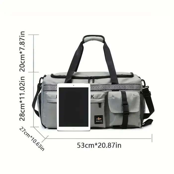 Sac polochon de voyage à la mode