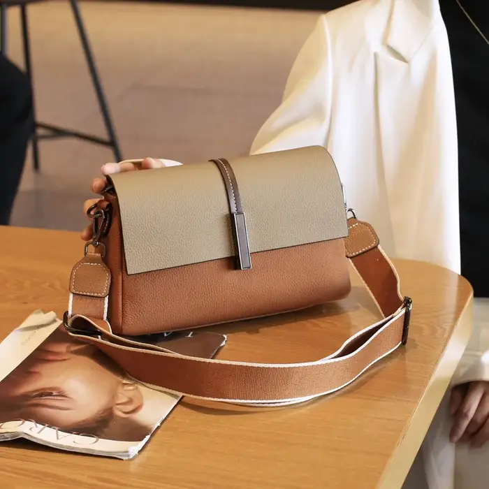 Nouvelle arrivée mode femmes sacs à bandoulière de haute qualité en cuir véritable sacs de messager