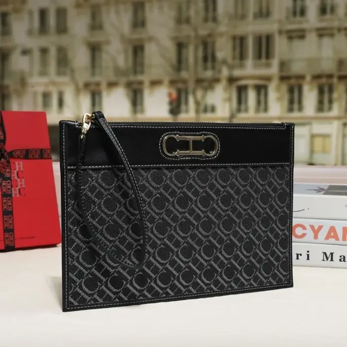 CHCH Style minimaliste pochette pour femme avec lettre Design sac à la mode décontracté et polyvalen