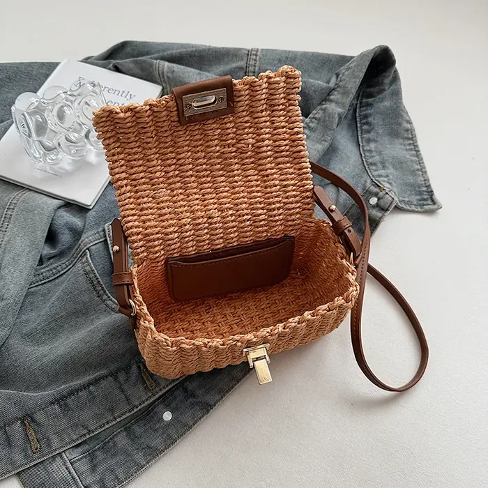 Nouveau Sac à Main en Paille Été 2026 pour Femme