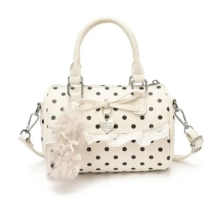 Sac bandoulière Lolita à pois pour femme