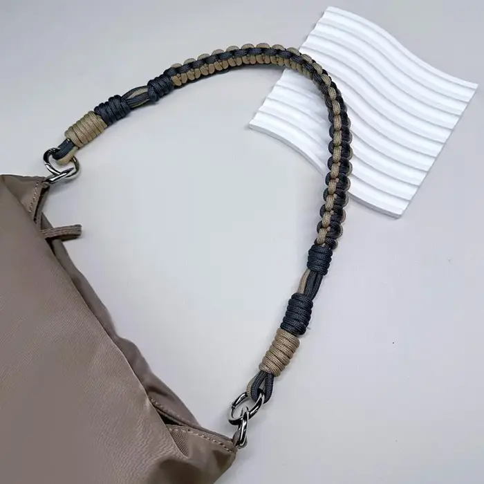 Sangle de sac tressée pour poignée de sac à main