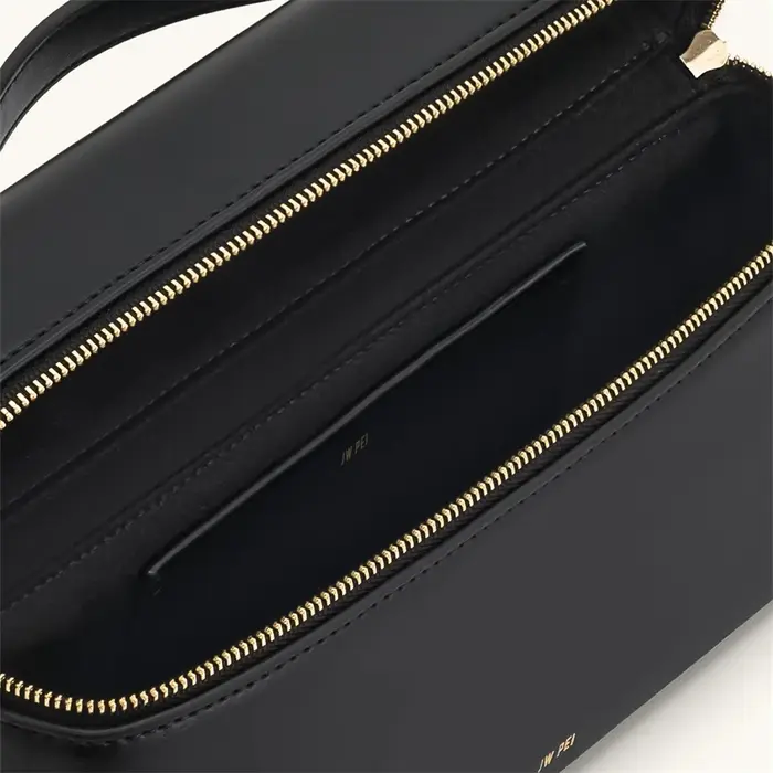 Sac à main JW PEI Thea 2025 Nouveau, Sac bandoulière et épaule en toile marron pour femme, Sac de mo